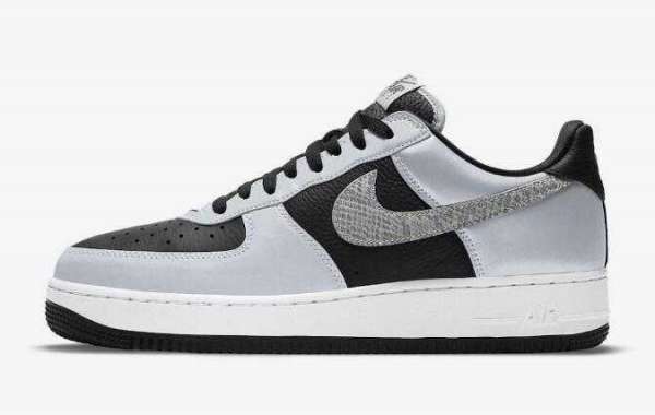 2001 Nike Air Force 1 B 3M Snake is Best Walking Sneakers