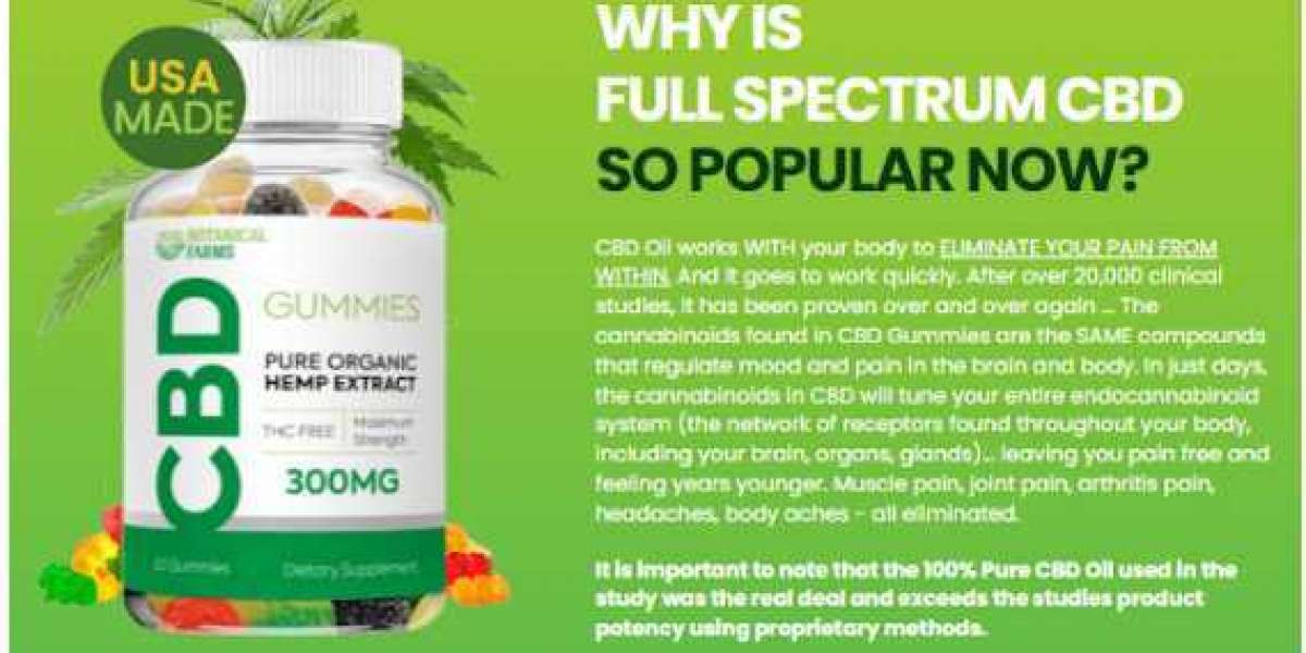 BOTANICAL FARMS CBD GUMMIES AMAZON <br>REVIEWS (SCAM OR LEGIT) - DOES IT REALLY WORK?