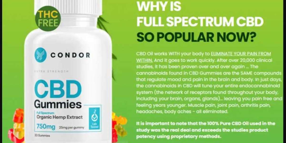 Condor CBD Gummies Reviews: Shocking Pros, Cons, Price, Side Effects & Scam