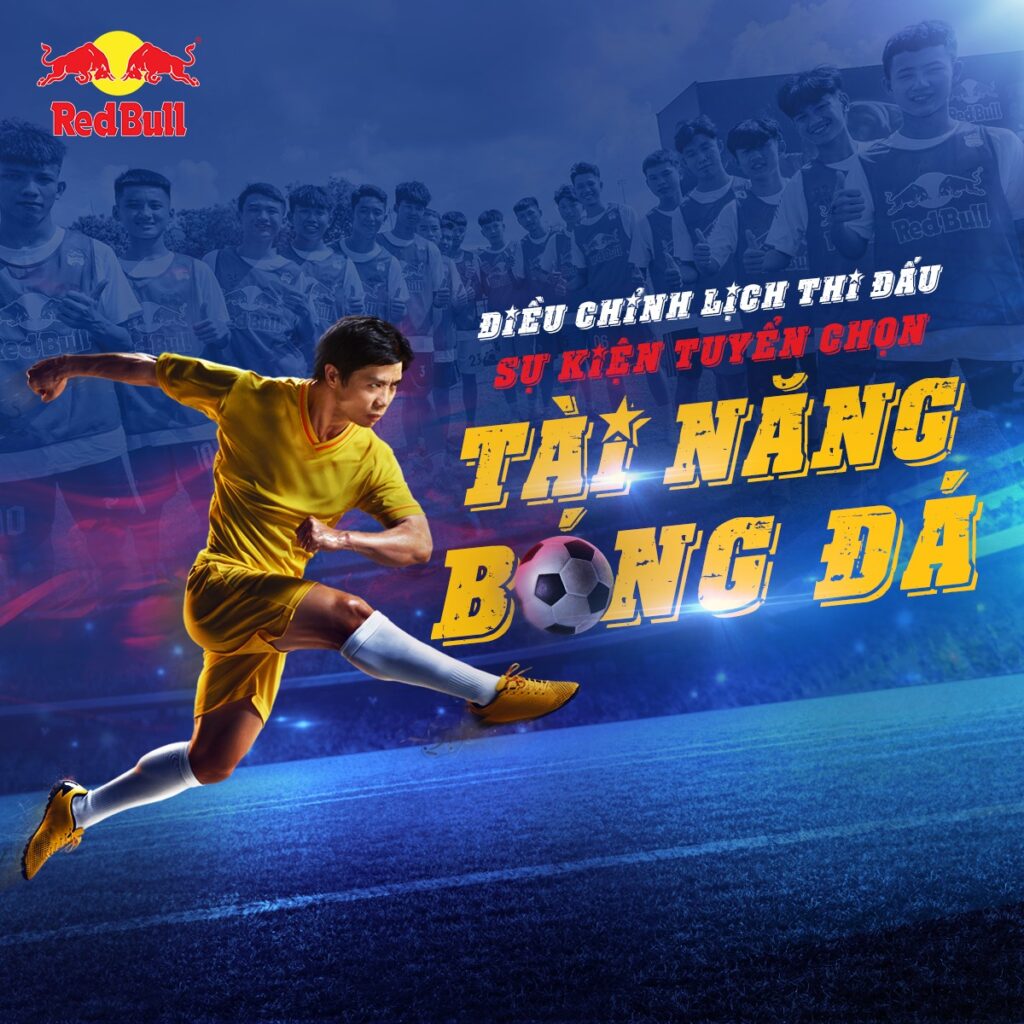 REDBULL - Tuyển chọn tài năng bóng đá trẻ toàn quốc