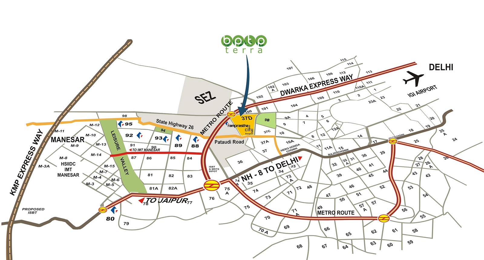 BPTP Terra Sector 37D Gurgaon | Residential Projects In Sector 37D Gurgaon