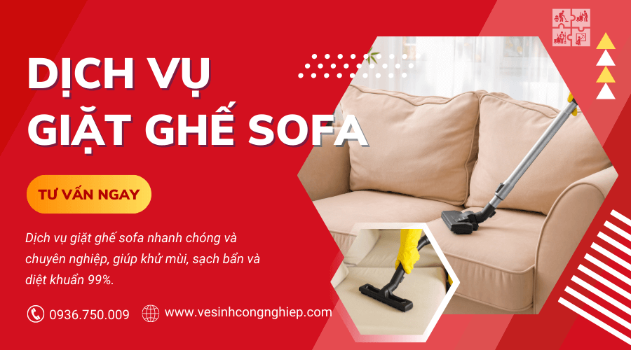 Dịch vụ giặt ghế sofa tại nhà TP.HCM giá tốt nhất 2023