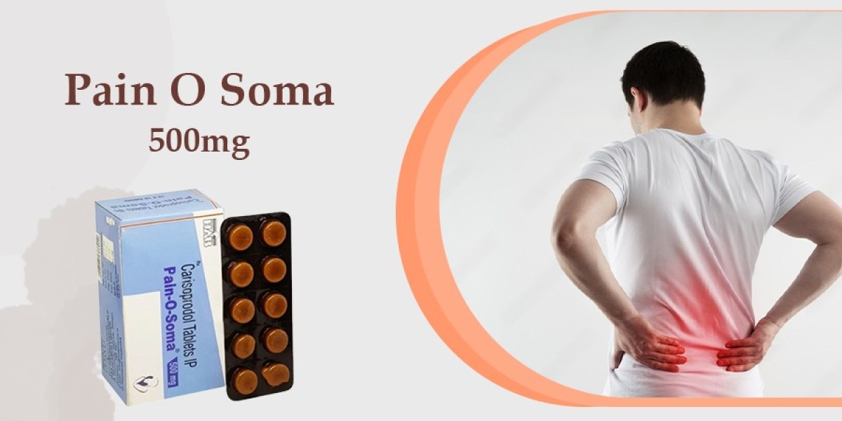 Pain O Soma 500mg | Carisoprodol | Relaxer for Muscle Pain - Powpills