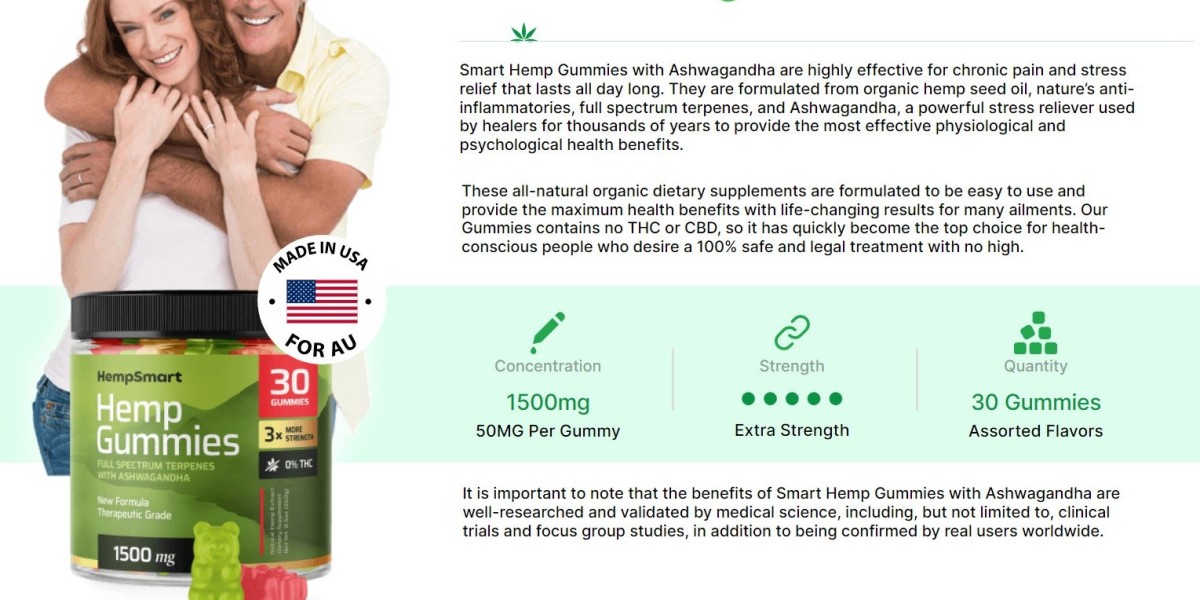 HempSmart Hemp Gummies Australia (AU, NZ, CA) Working, Cost & Reviews