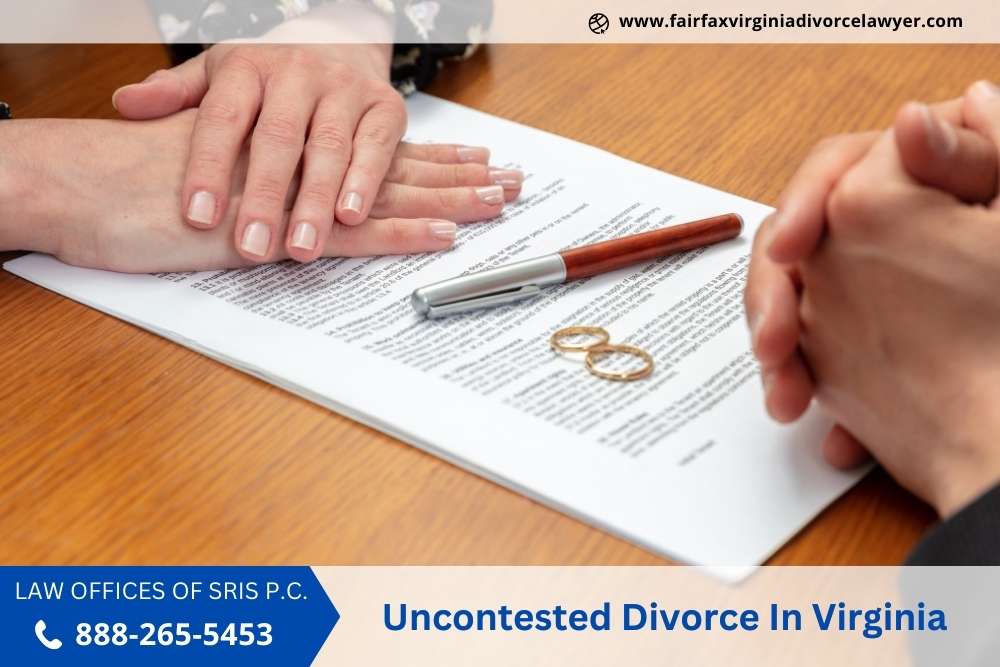 Uncontested Divorce Lawyer Fairfax