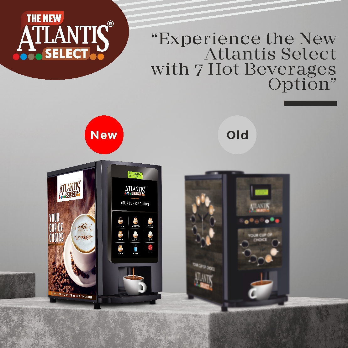 Atlantis Select Vending Machine: Premium Coffee & Beverage Solutions