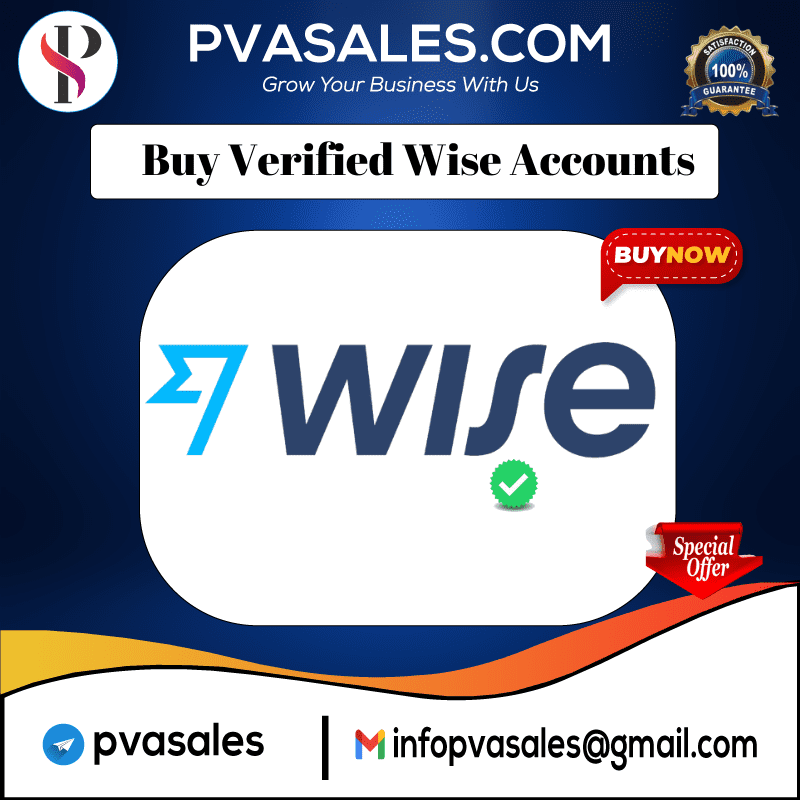 Buy Verified Wise Accounts - 100 Durable & Safe Accounts