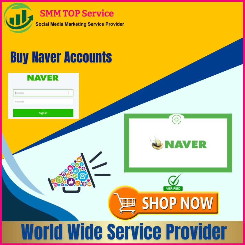 Buy Naver Accounts - Safe, Real, Phone Verified