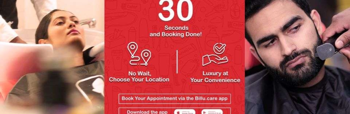 Billu Salons App Cover Image