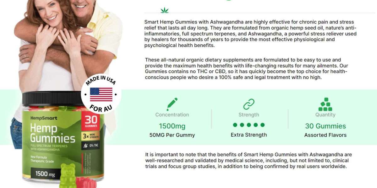 Smart Hemp Gummies AU, NZ, CA Introduction, Reviews [Updated 2024] & Cost