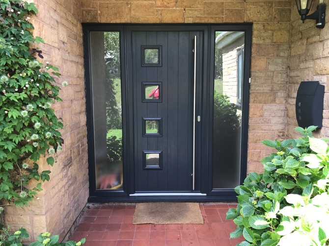 Black Front Doors | Black Composite Doors | Black UPVC Front Doors