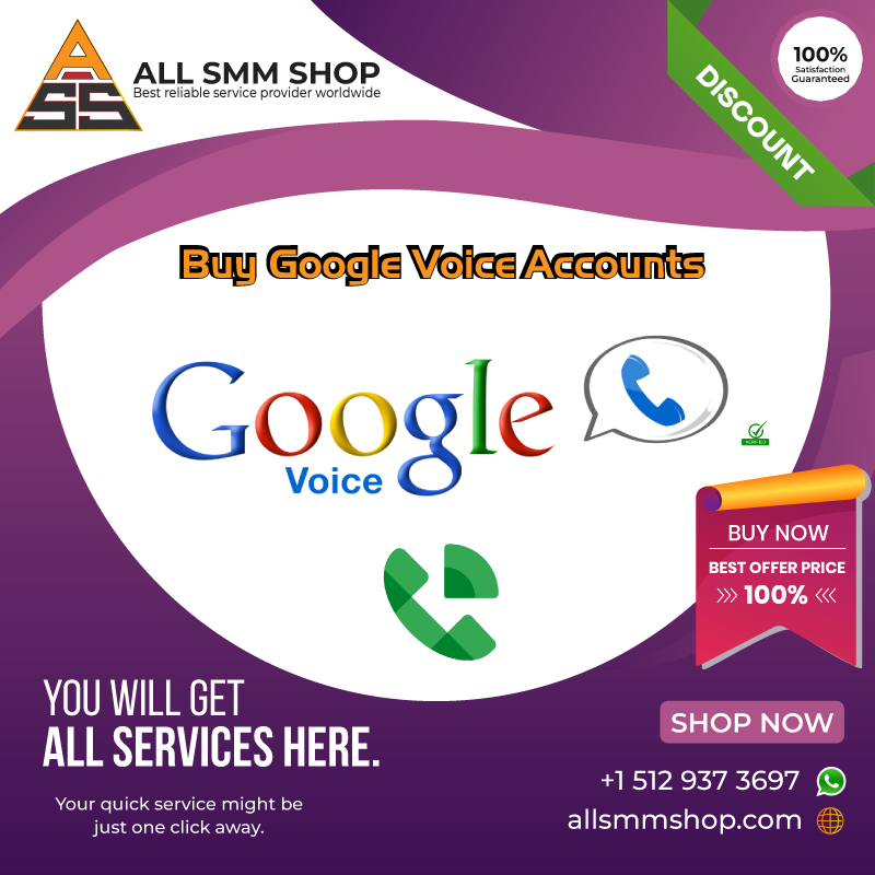 Buy Google Voice Accounts - 100% Safe USA verified accounts