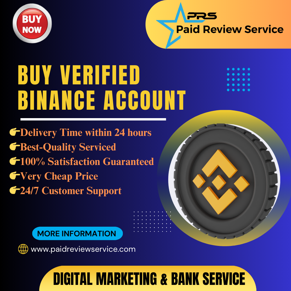 Buy Verified Binance Account - KYC Verified