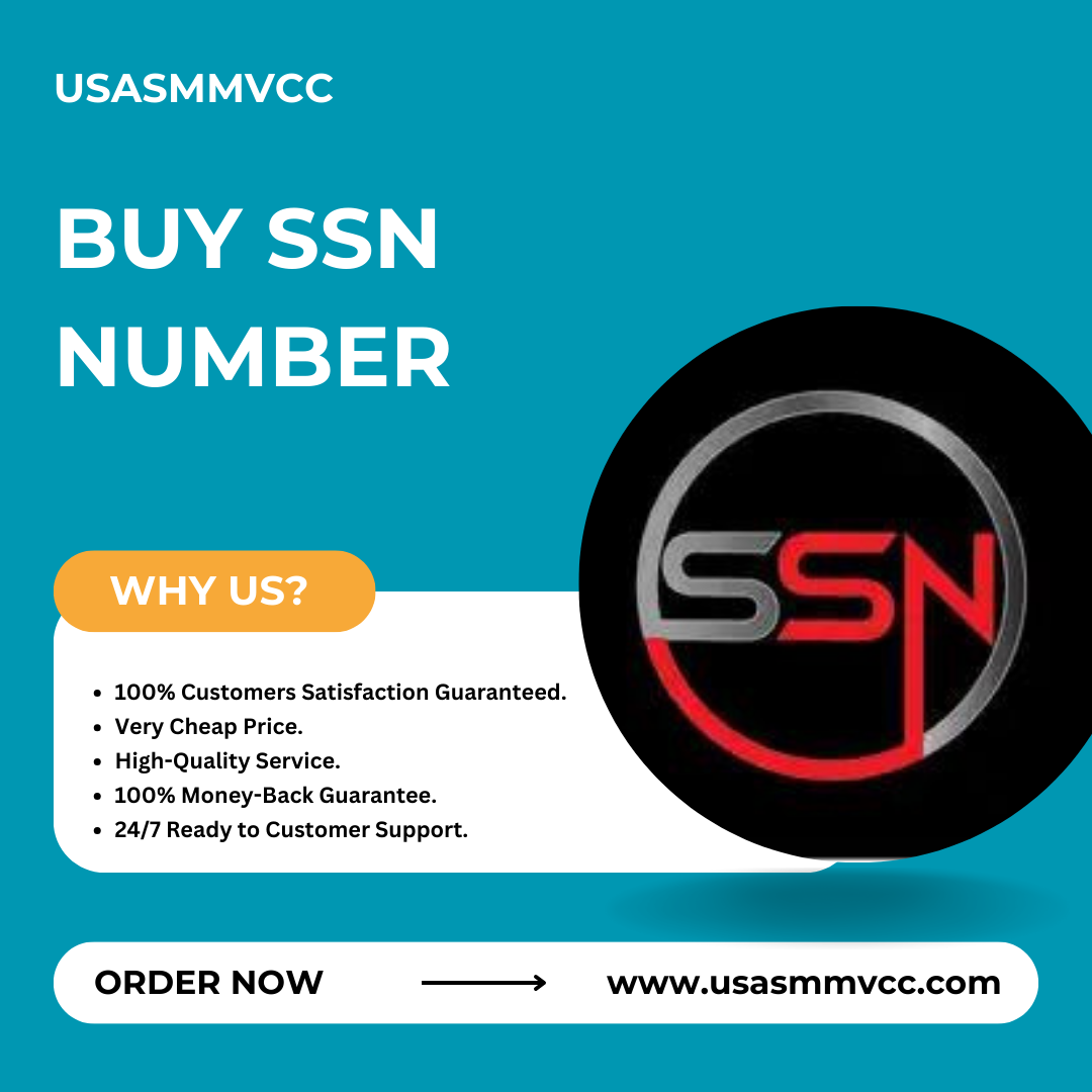 Buy SSN Number - 100% Best Service