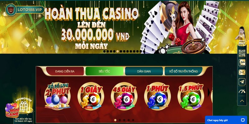 Đăng nhập Loto188, tải app chơi game phiên bản mới nhất