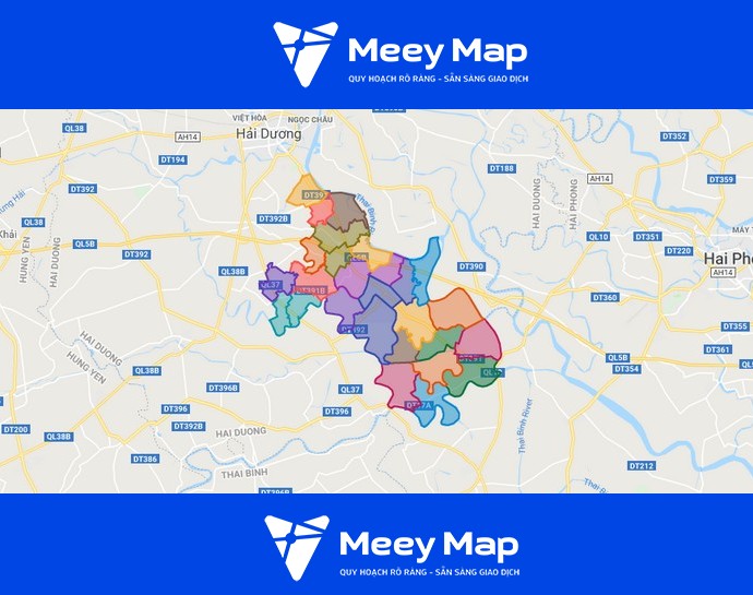 Bản đồ Quy Hoạch Huyện Tứ Kỳ, Hải Dương| Kế Hoạch Sử Dụng đất | Meey Map