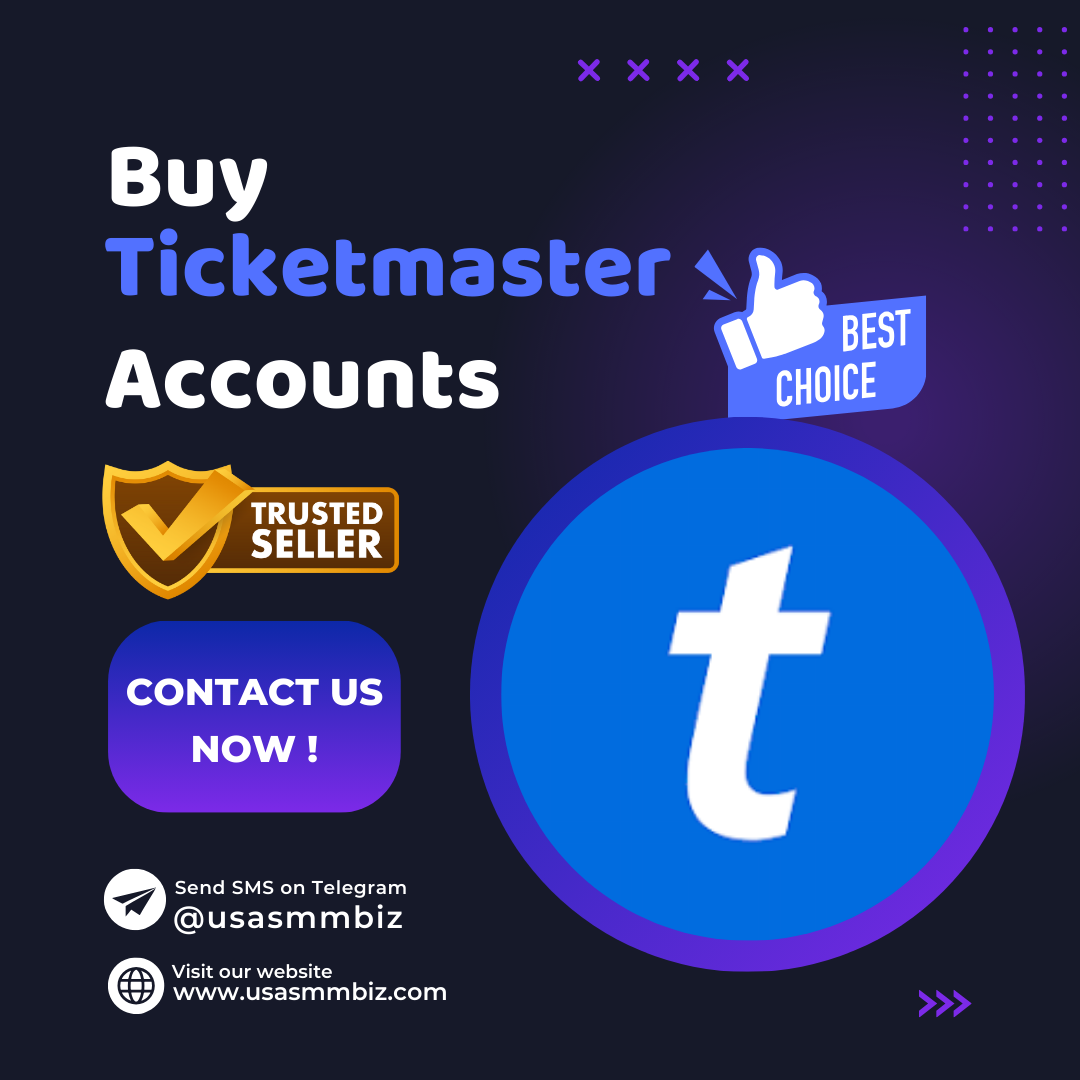 Buy Ticketmaster Accounts - USASMMBIZ