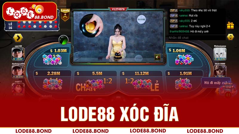 Lode88 xóc đĩa: Cách chơi đơn giản - Nhận thưởng hấp dẫn