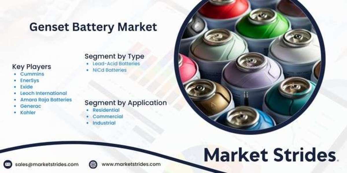 Genset Battery Market: Insights and Forecast to 2031 | Market Strides