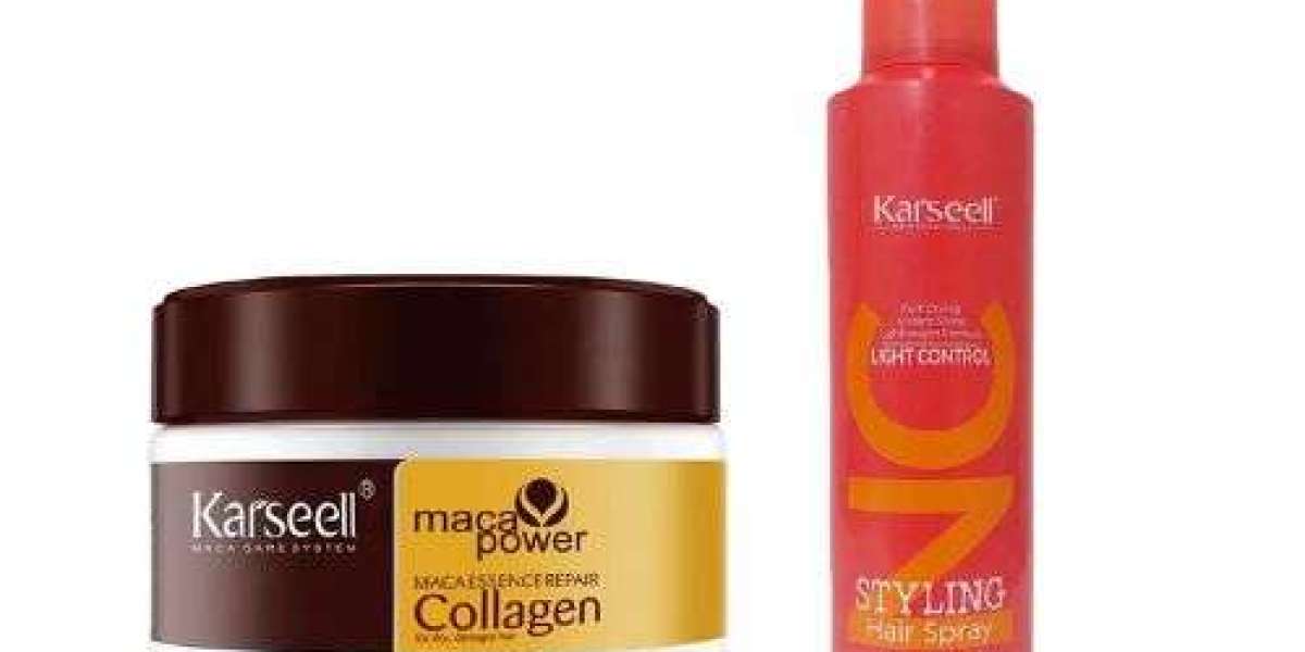 The Ultimate Hair Makeover With Karseell Collagen Hair Mask and BNC Hair Styling Spray bundle