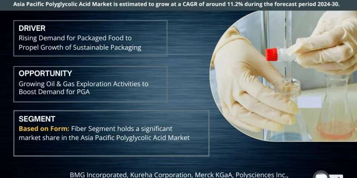 Asia Pacific Polyglycolic Acid Market Expanding at a CAGR of 11.2% during 2024-2030