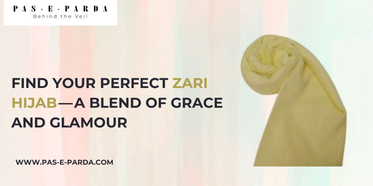 Find Your Perfect Zari Hijab — A Blend of Grace and Glamour