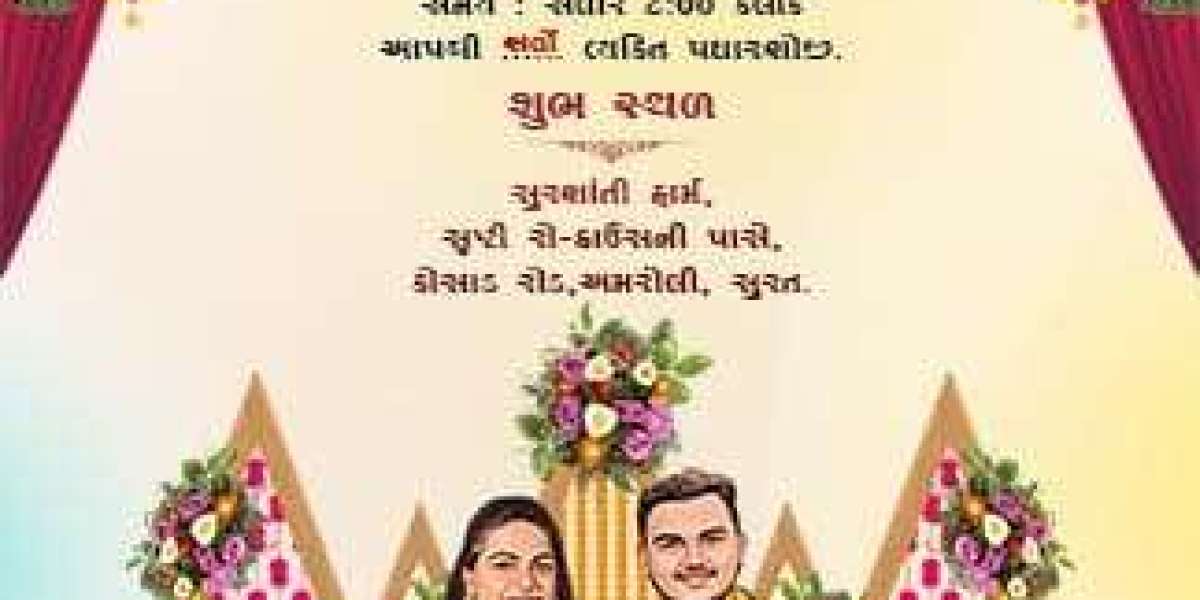 The Charm of a Gujarati Wedding Card: Tradition Meets Modern Elegance