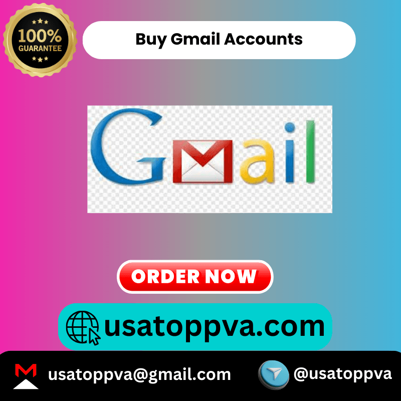 Buy Gmail Accounts - 100% PVA Accounts Trusted