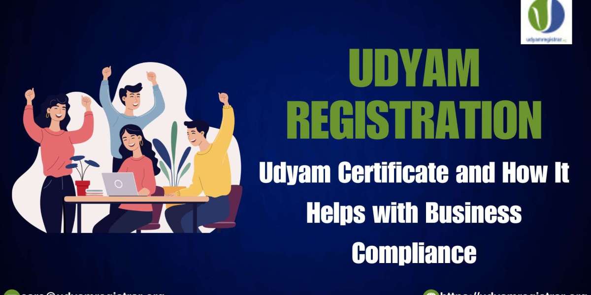 Udyam Certificate and How It Helps with Business Compliance