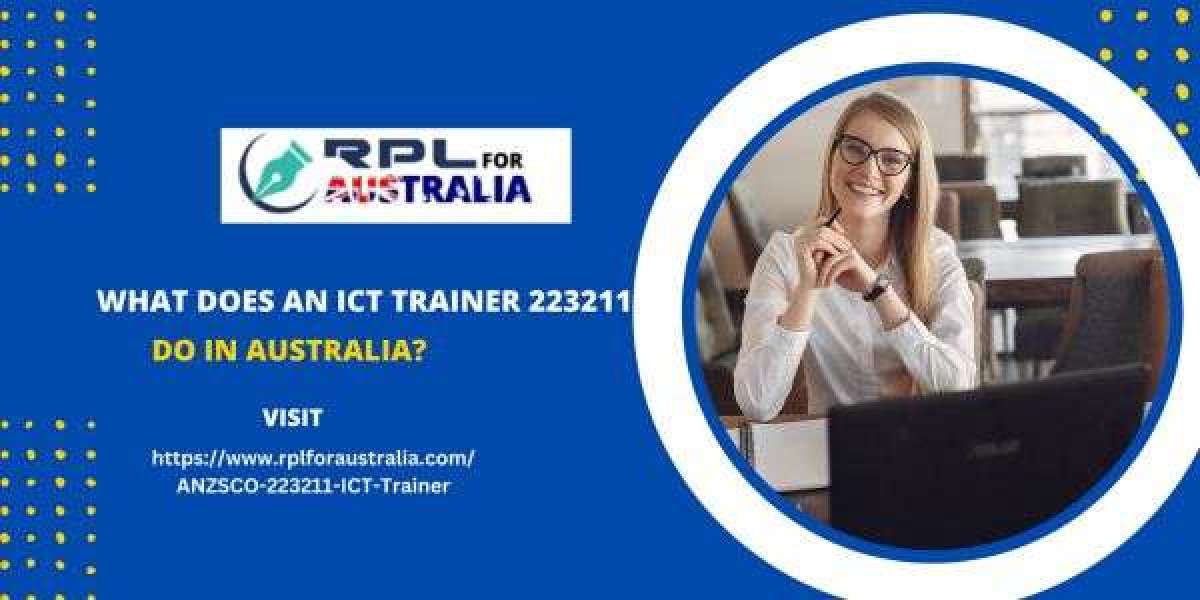 What does an ICT Trainer 223211 do in Australia?