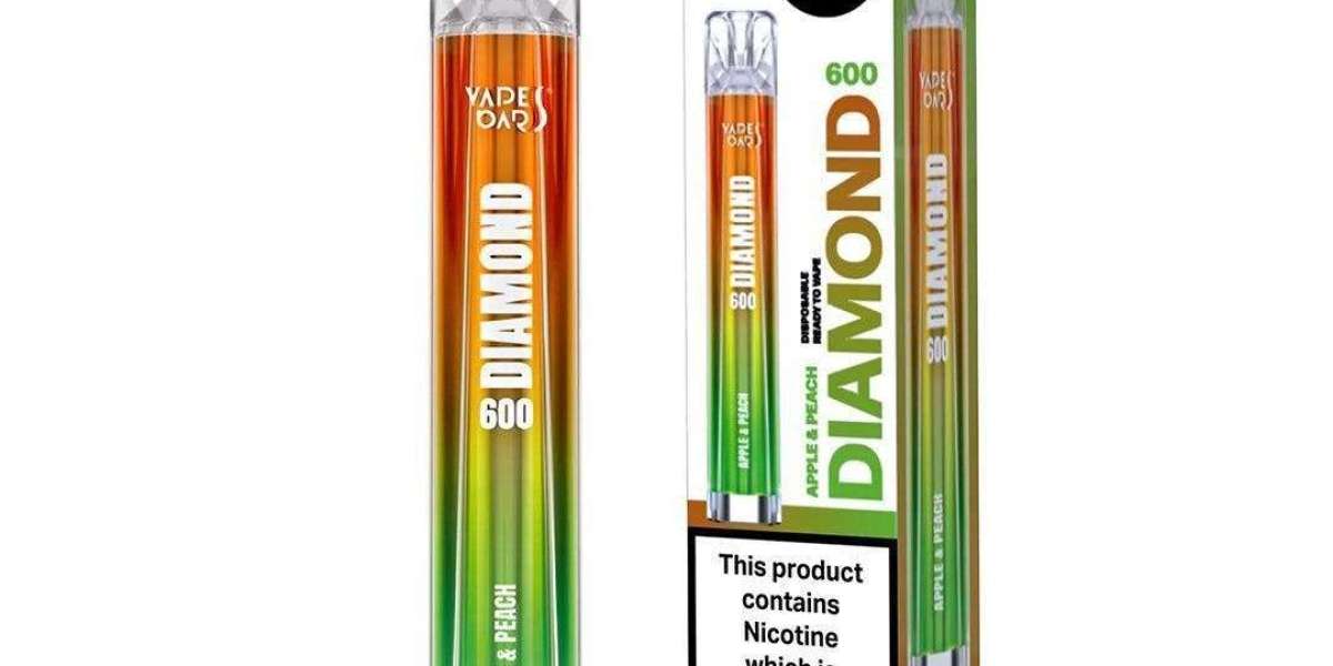 Diamond 600 Vape Apple & Peach: A Burst of Fruity Flavor