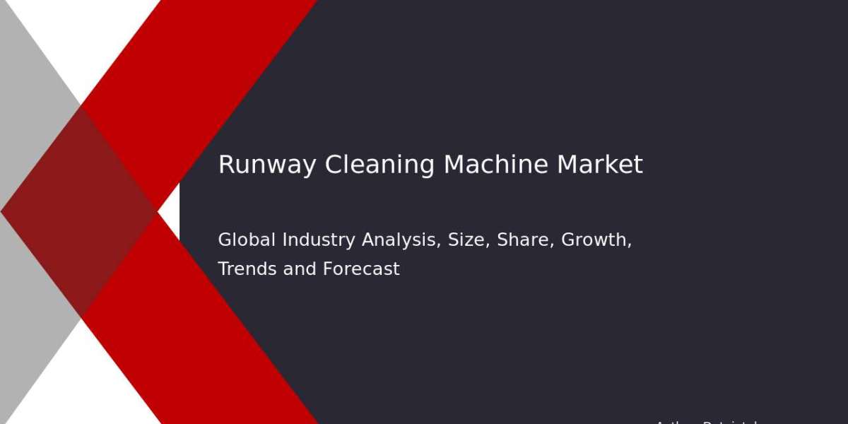 Runway Cleaning Machine Market Demand and Supply Trends 2032 | CAGR 5.7% Overview