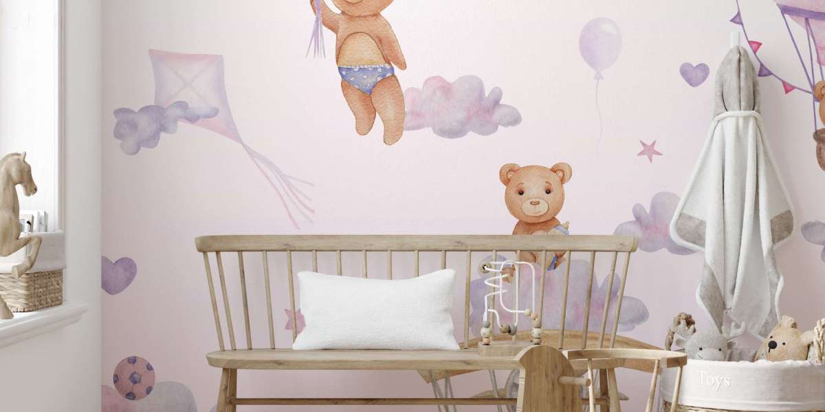 Best Wallpaper Designs for Happy and Busy Kids Rooms