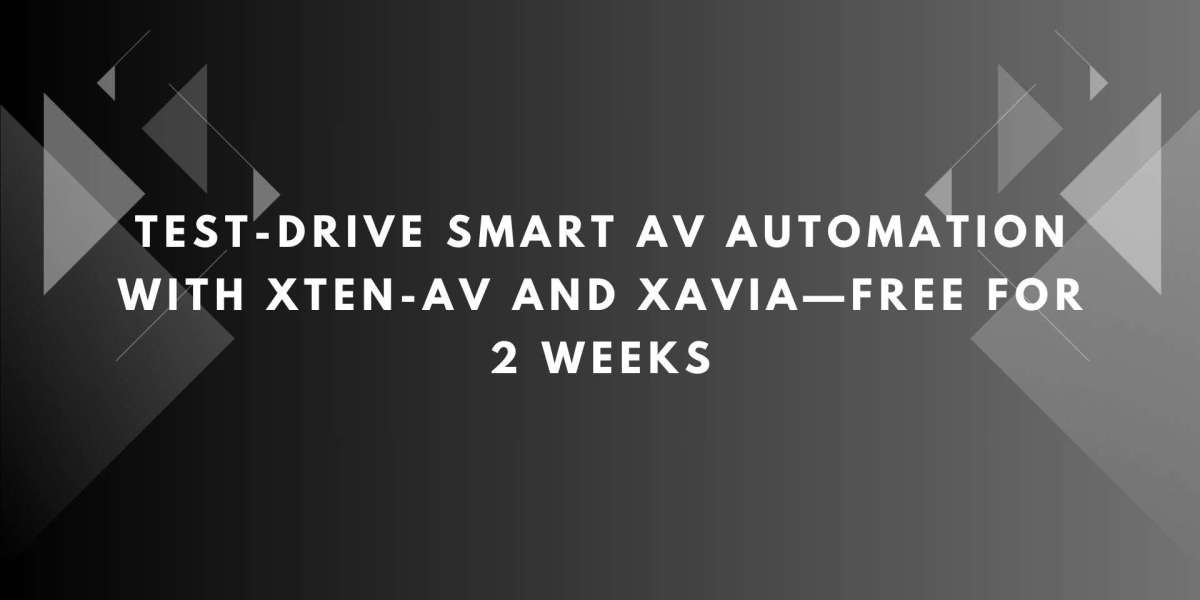 Test-Drive Smart AV Automation with XTEN-AV and XAVIA—Free for 2 Weeks