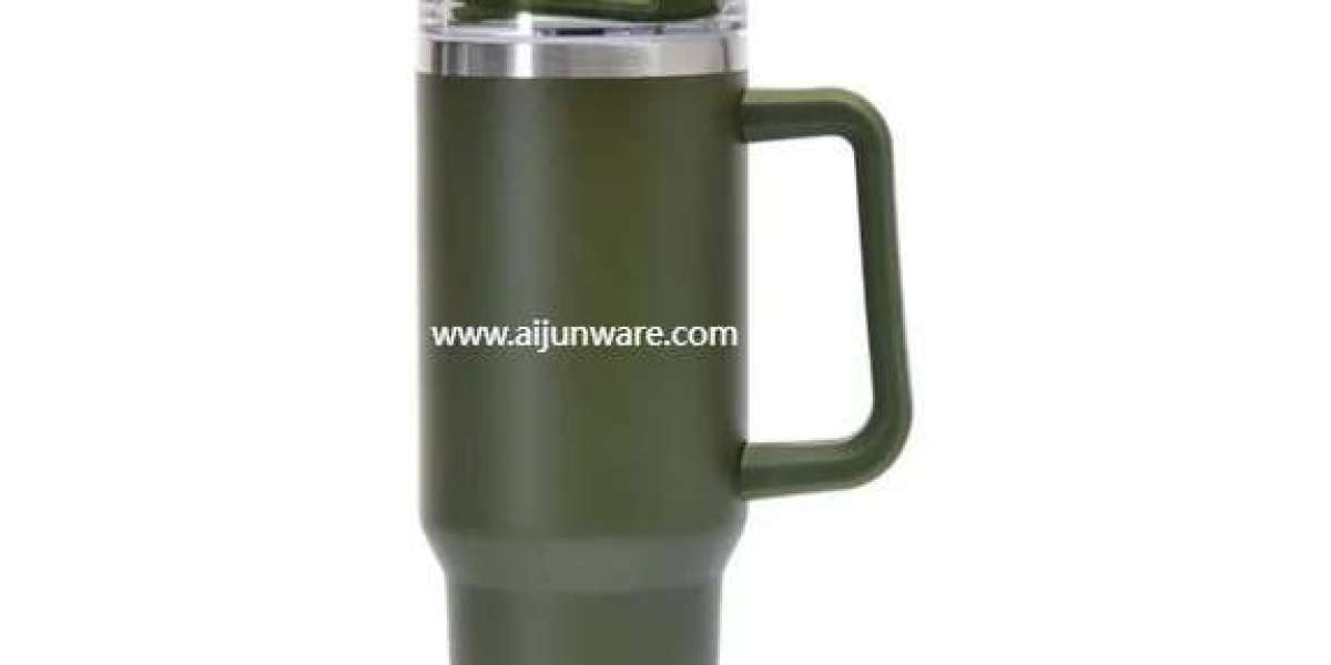 Can Aijunware Thermos Mug With Handle Reduce Spills On The Road