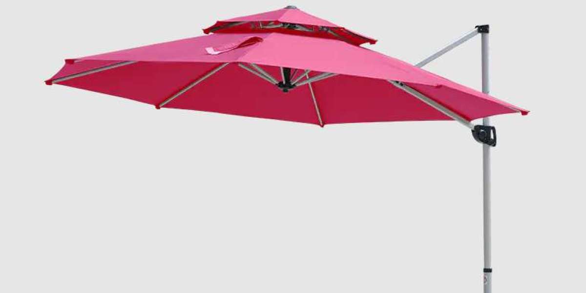 The Impact of Motorised Shade: Electric Roman Umbrella in Use