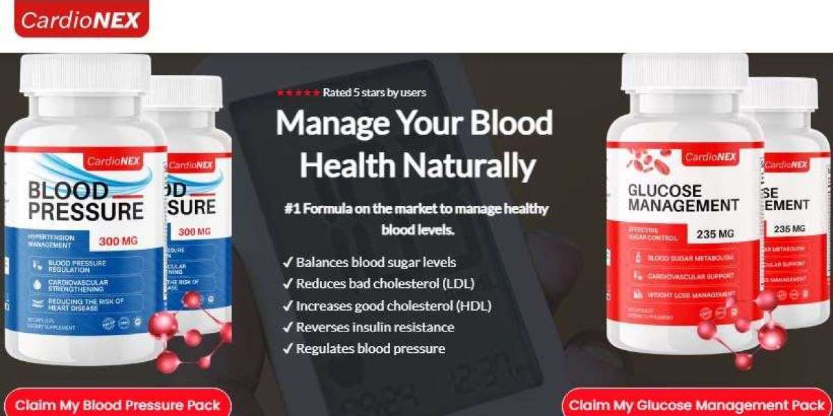 CardioNEX Glucose Management – #1 Formula for Healthy Blood Sugar & Heart Support in USA